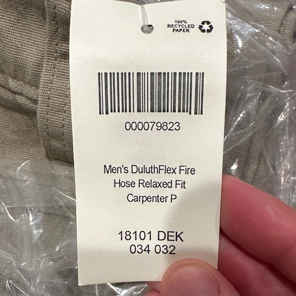 Duluth Trading Co Men's Carpenter Pants - Tan